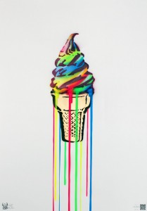 iced rainbow
